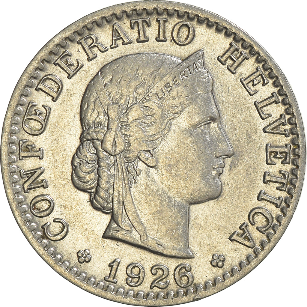 Monnaie, Suisse, 20 Rappen, 1926