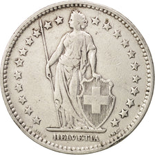 Switzerland, 2 Francs, 1916, Bern, EF(40-45), Silver, KM:21