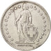 Switzerland, 2 Francs, 1916, Bern, EF(40-45), Silver, KM:21