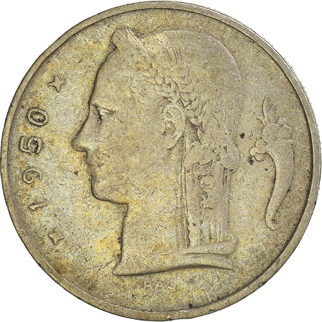 Coin, Belgium, Franc, 1950
