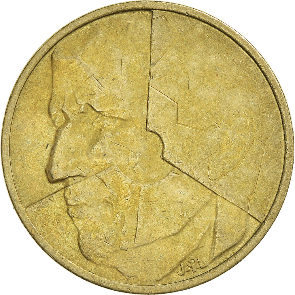 Münze, Belgien, 5 Francs, 5 Frank, 1986