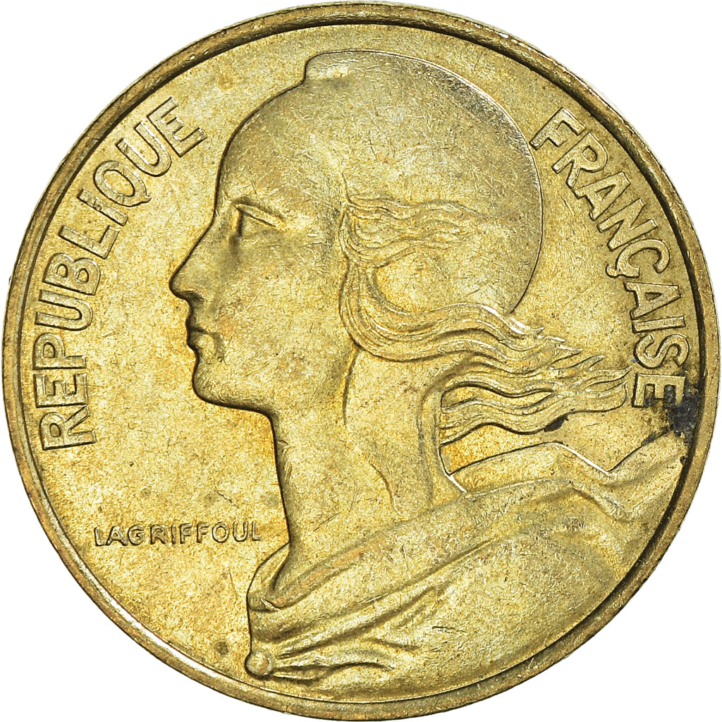 Münze, Frankreich, 10 Centimes, 1990