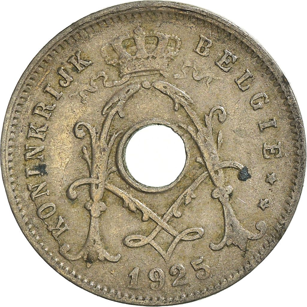Münze, Belgien, 5 Centimes, 1925