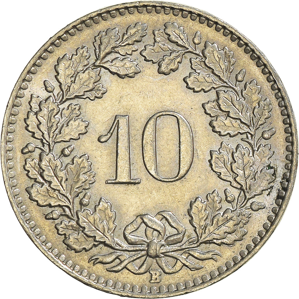 Coin, Switzerland, 10 Rappen, 1962