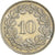 Monnaie, Suisse, 10 Rappen, 1962