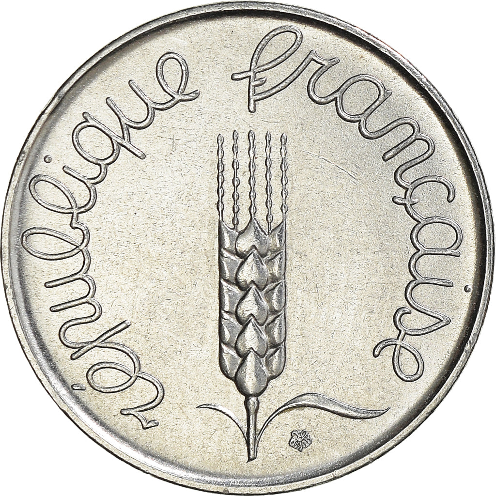 Munten, Frankrijk, 5 Centimes, 1962