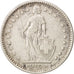 Switzerland, 2 Francs, 1920, Bern, VF(30-35), Silver, KM:21