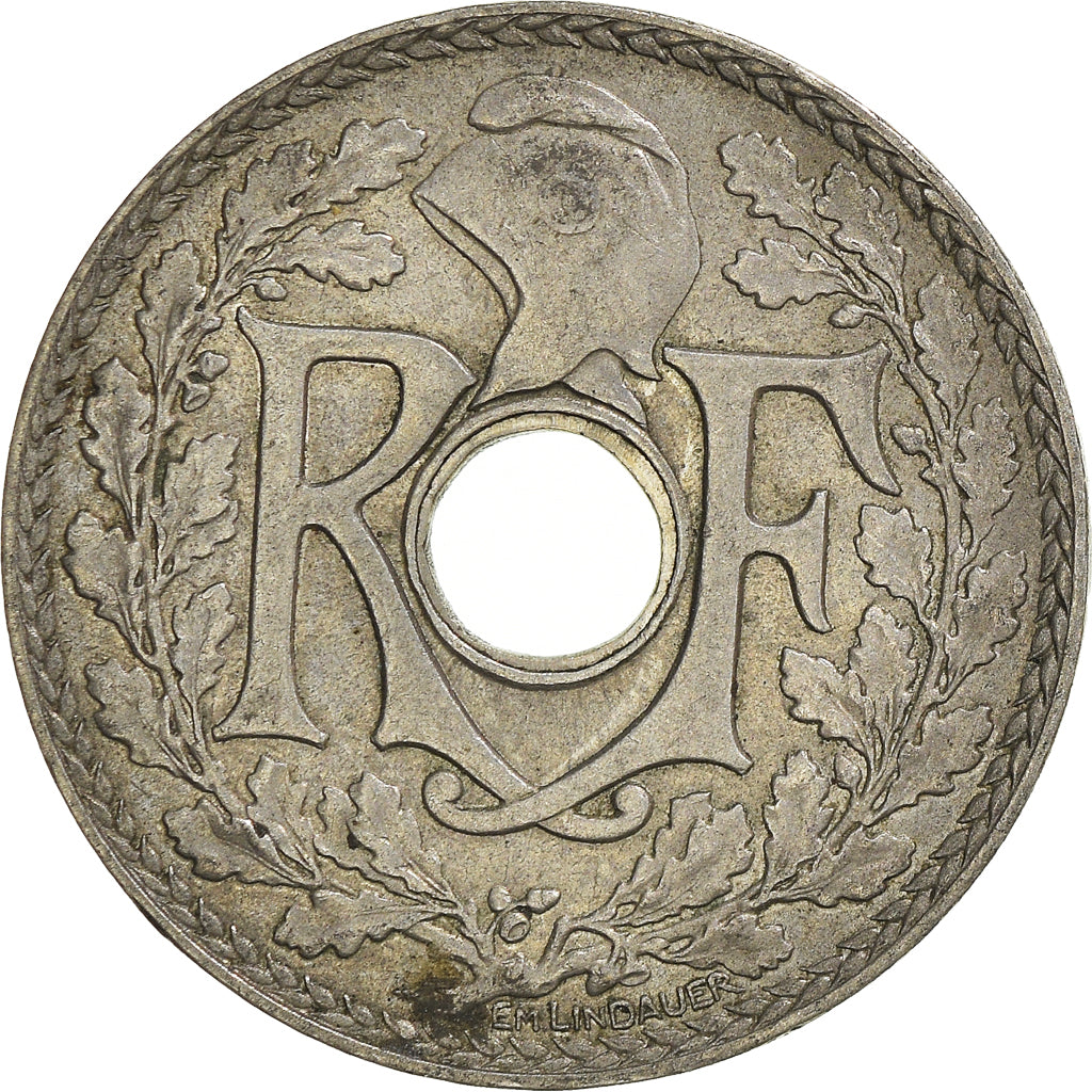 Moeda, França, 25 Centimes, 1937