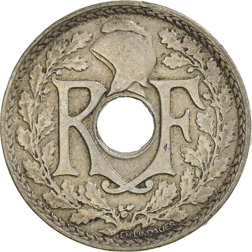 Moneta, Francja, 25 Centimes, 1921