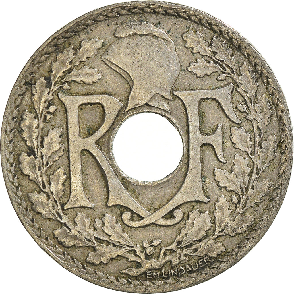 Moeda, França, 25 Centimes, 1925