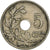 Munten, België, 5 Centimes, 1922