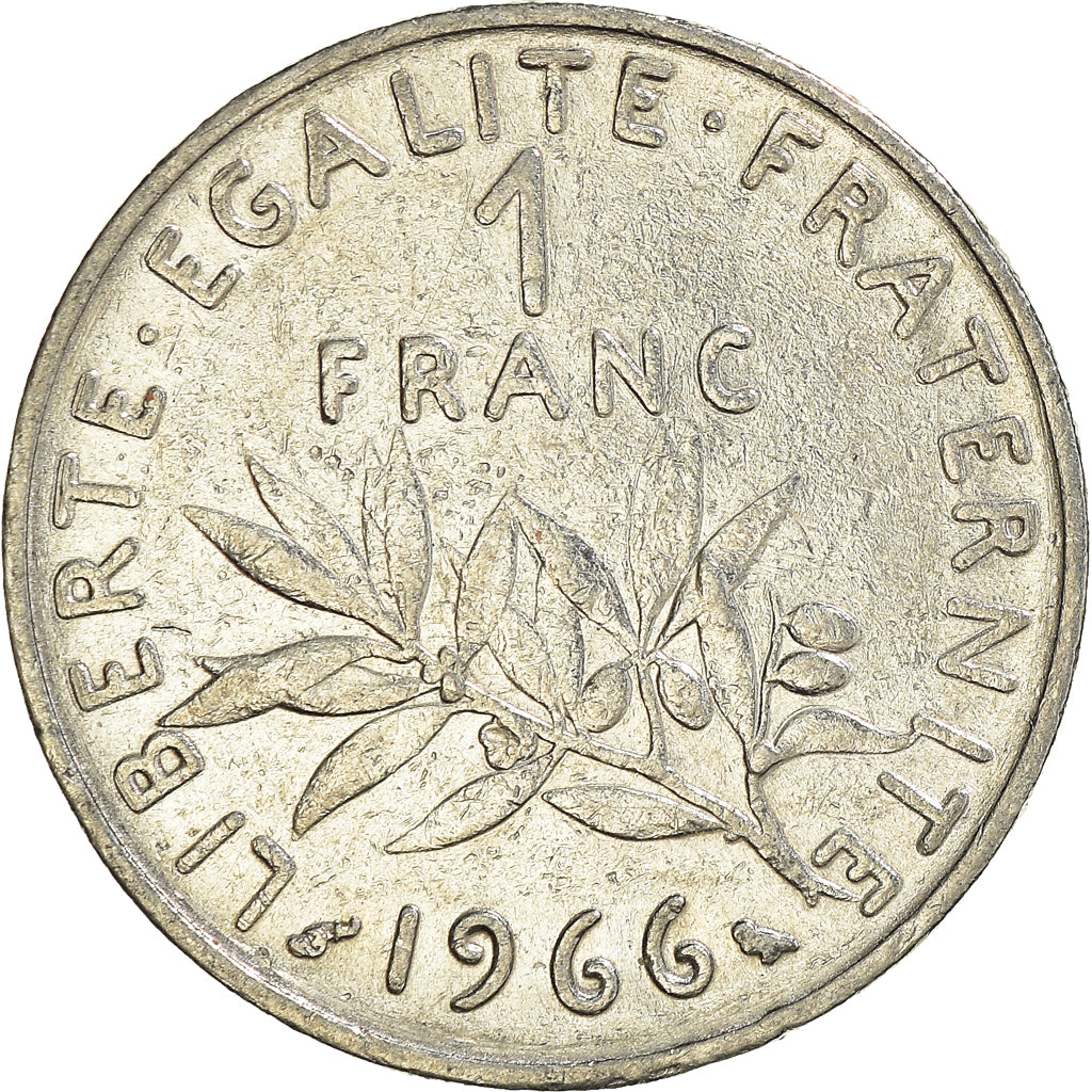 Moneta, Francia, Franc, 1966
