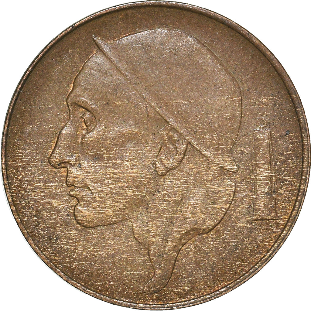Münze, Belgien, 50 Centimes, 1953