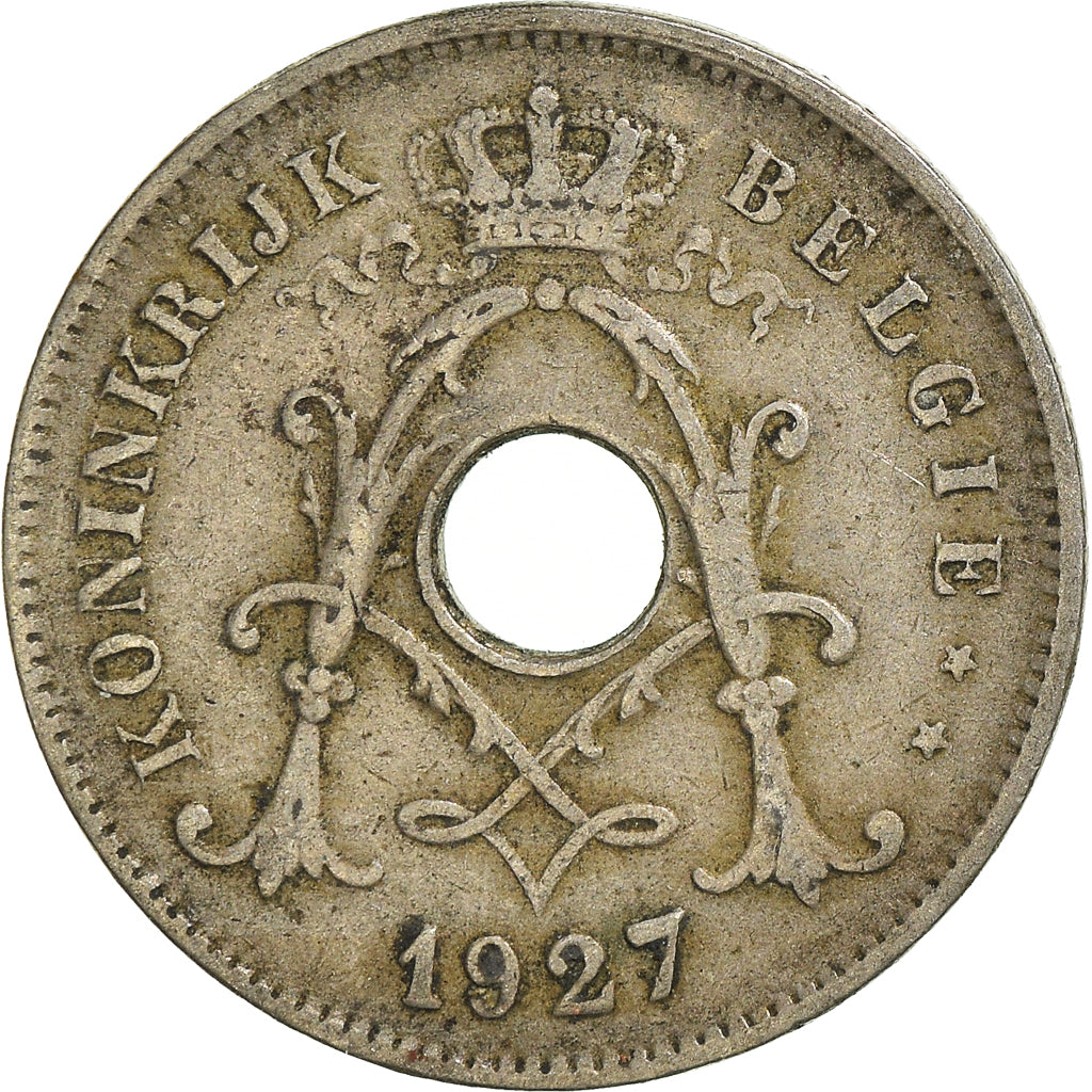 Munten, België, 10 Centimes, 1927