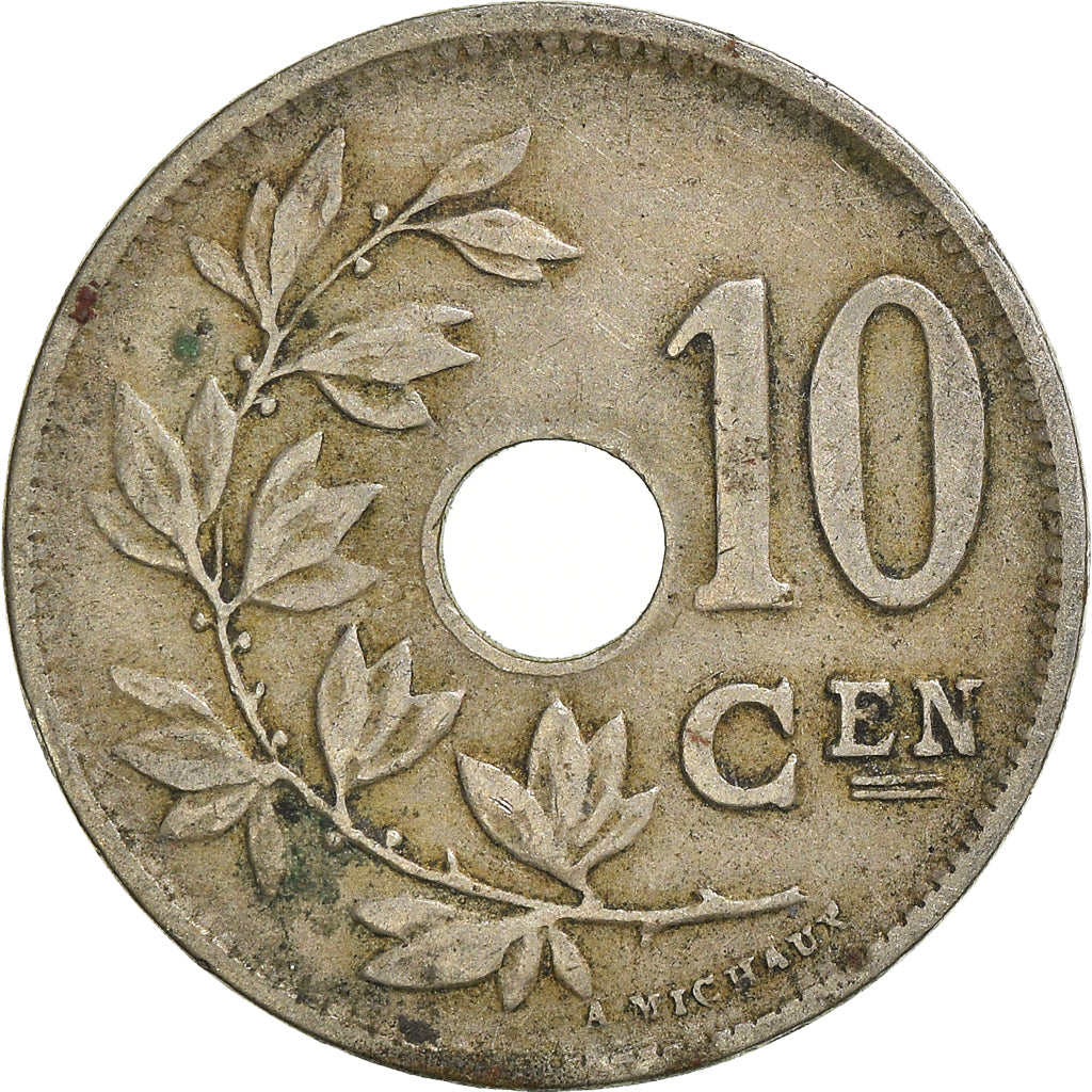 Munten, België, 10 Centimes, 1927
