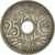 Munten, Frankrijk, 25 Centimes, 1920