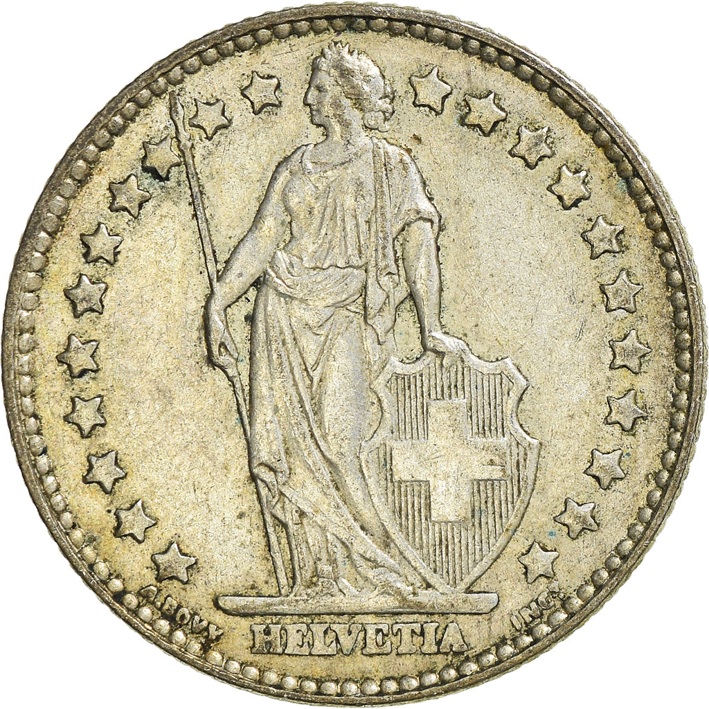 Münze, Schweiz, Franc, 1962