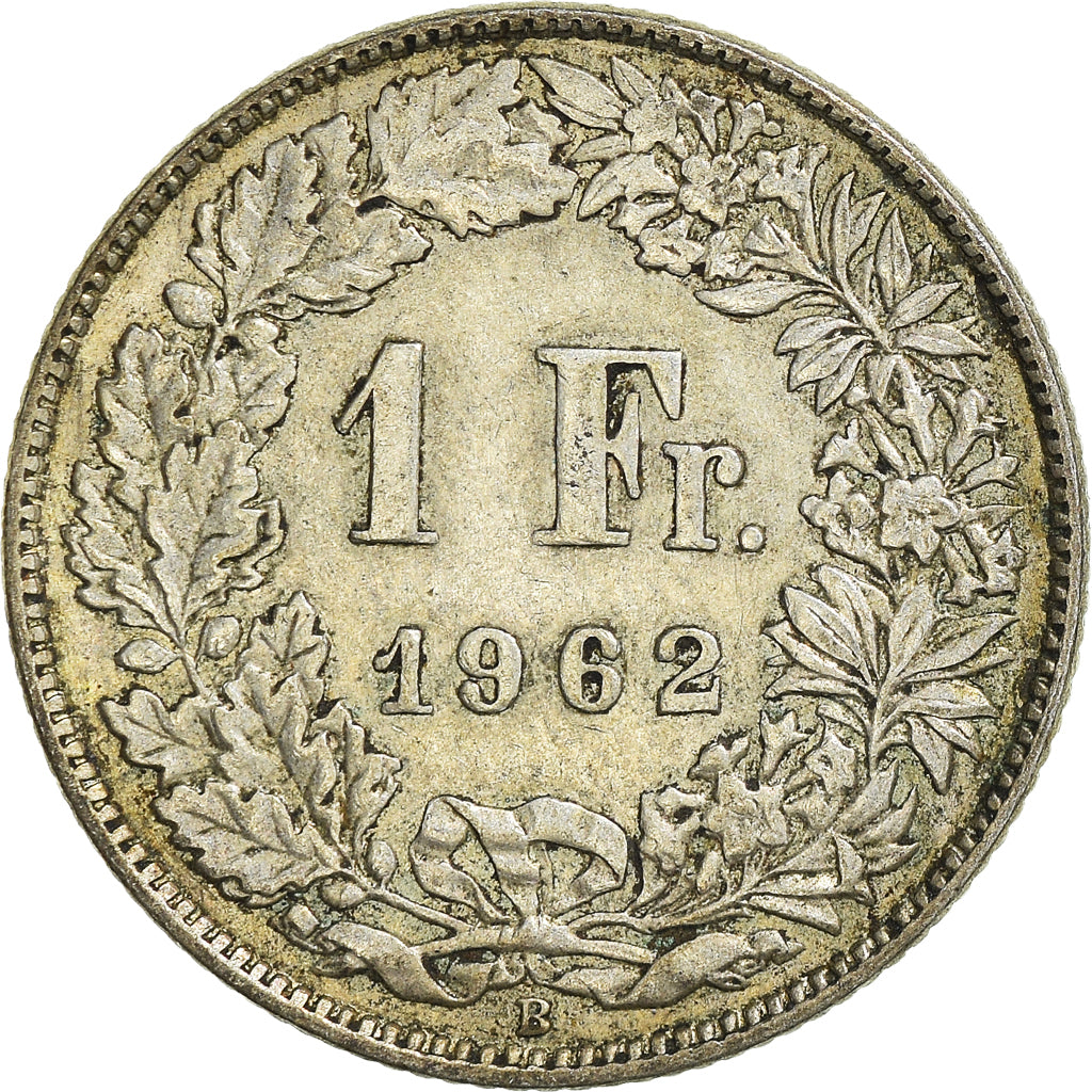 Münze, Schweiz, Franc, 1962