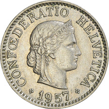 Münze, Schweiz, 10 Rappen, 1957