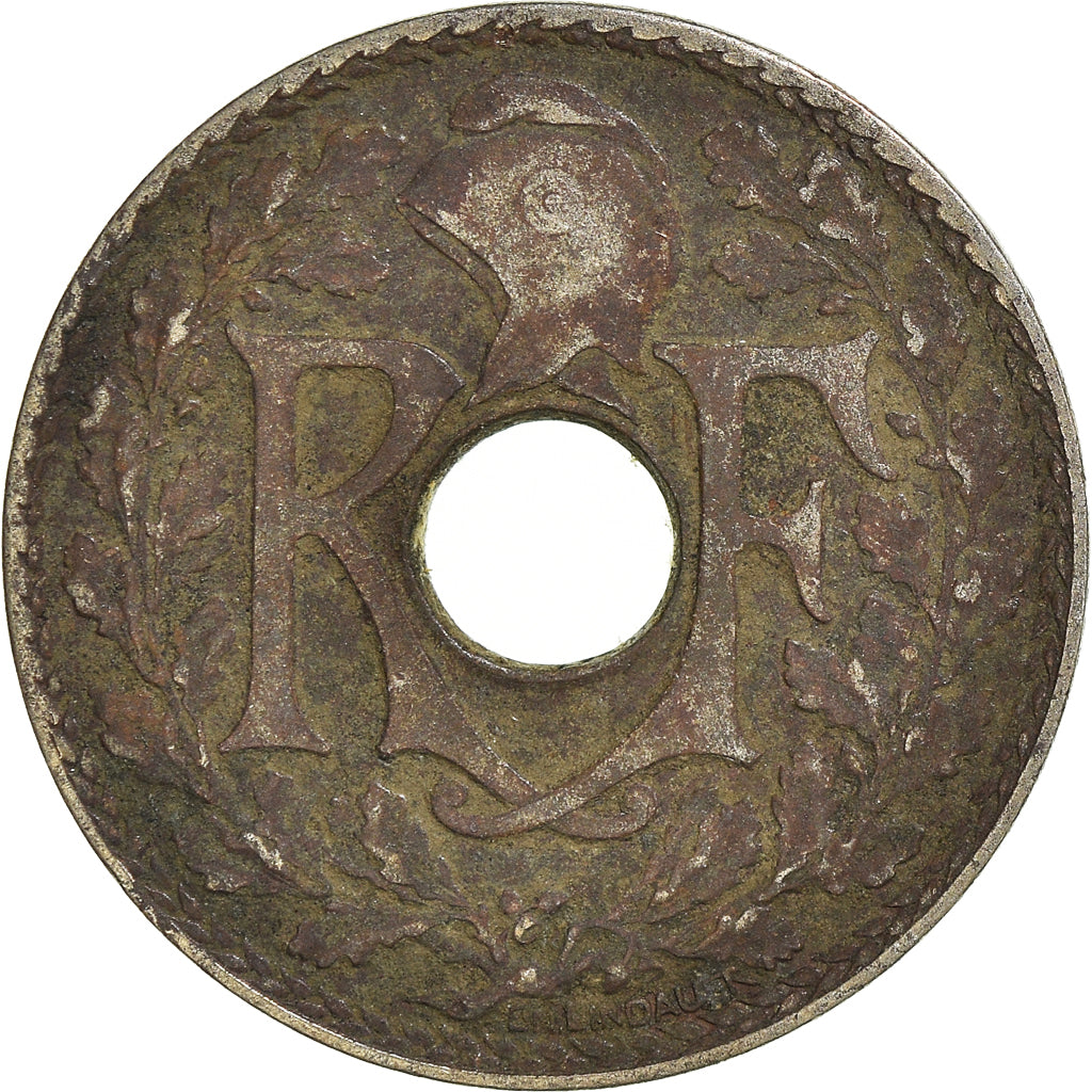 Munten, Frankrijk, 25 Centimes, 1923