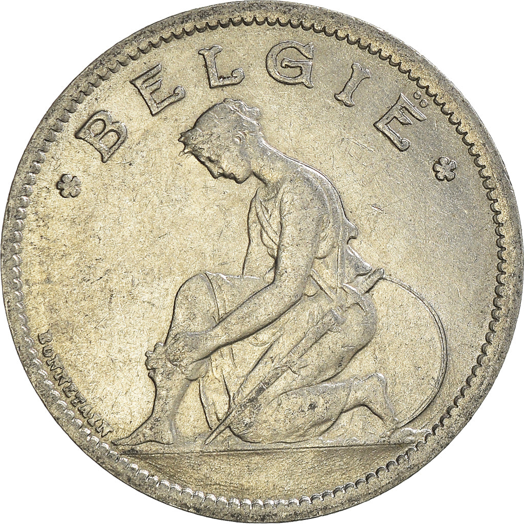 Coin, Belgium, Franc, 1934