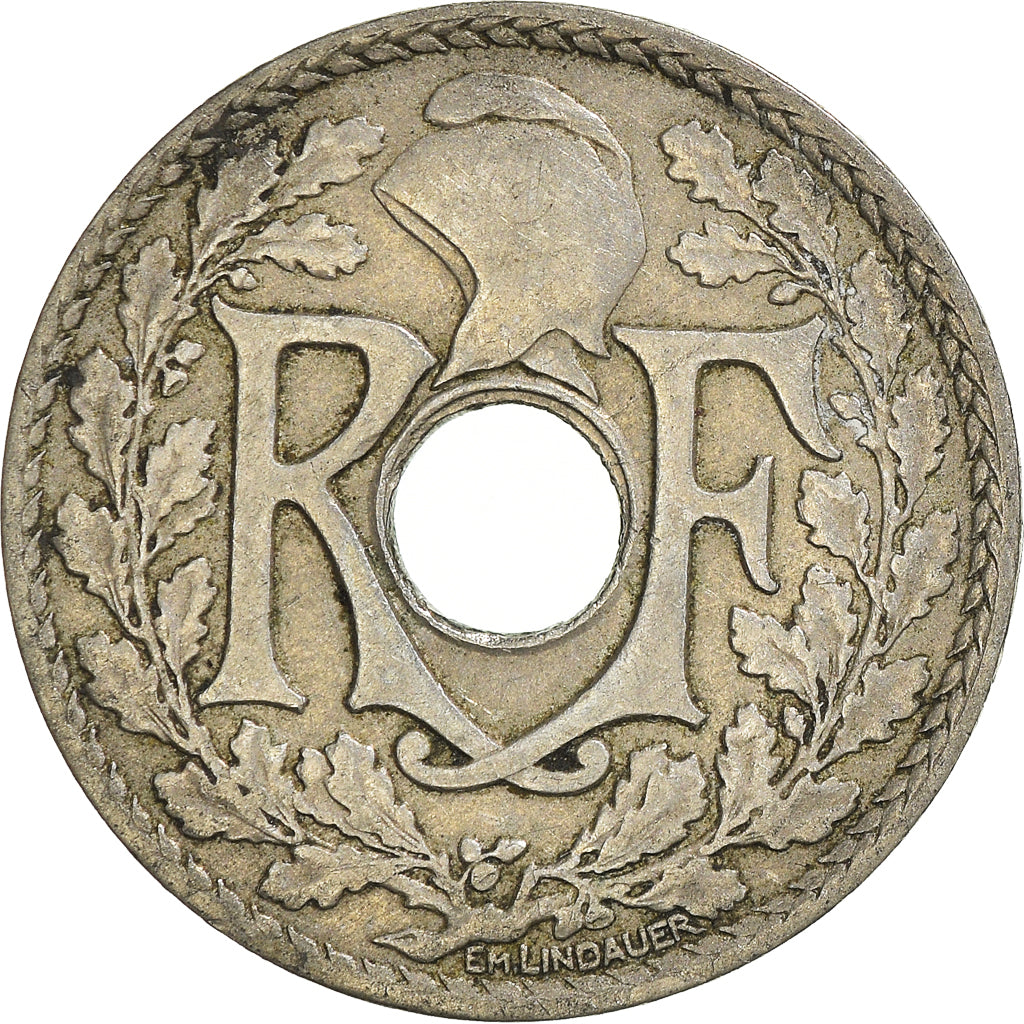 Moeda, França, 25 Centimes, 1924