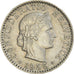 Coin, Switzerland, 20 Rappen, 1955