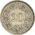 Monnaie, Suisse, 20 Rappen, 1955