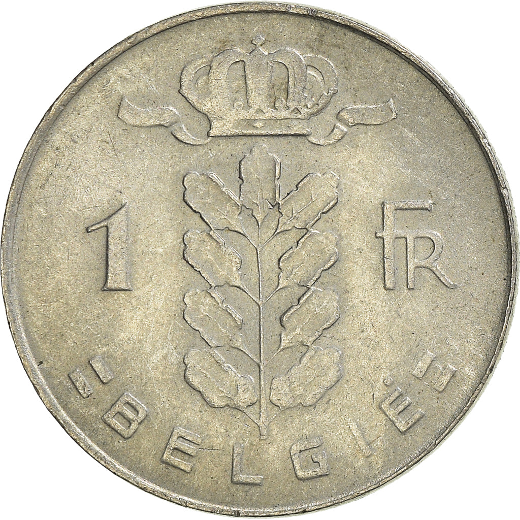 Coin, Belgium, Franc, 1976