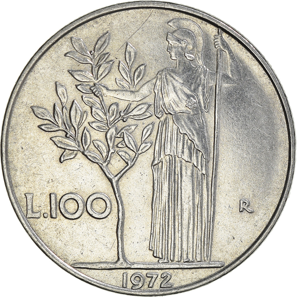 Coin, Italy, 100 Lire, 1972