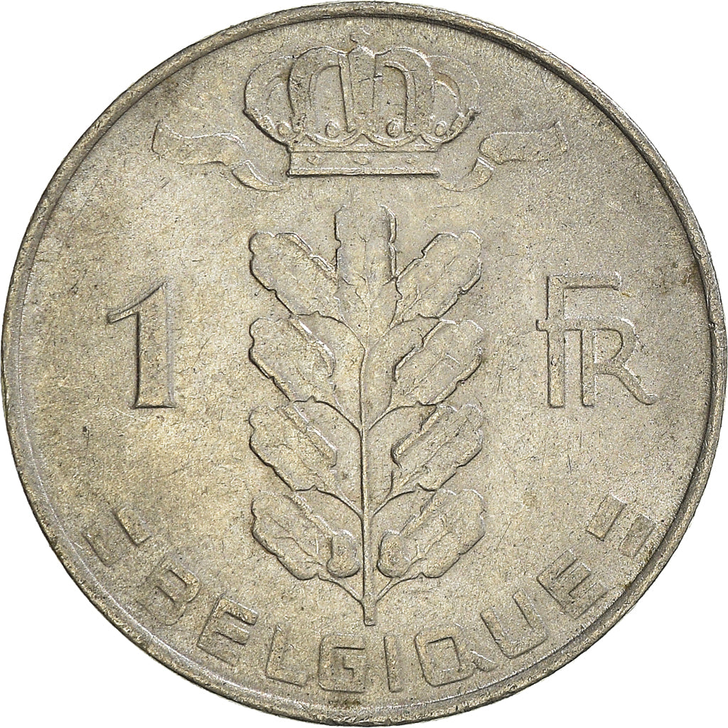 Coin, Belgium, Franc, 1975