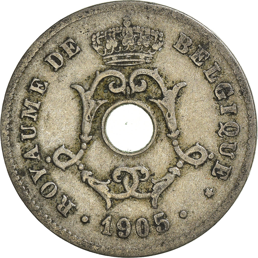 Munten, België, 10 Centimes, 1905