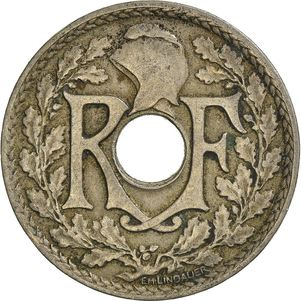 Moeda, França, 25 Centimes, 1921
