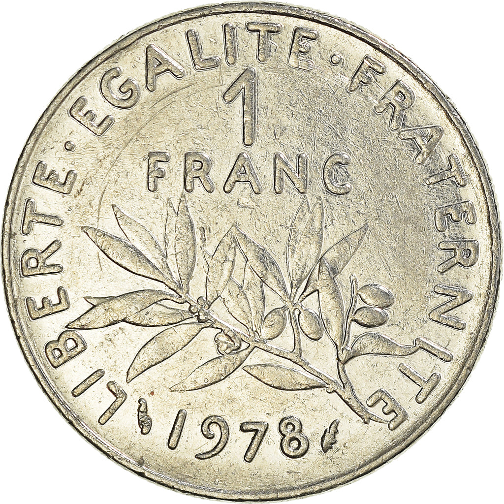 Munten, Frankrijk, Franc, 1978