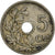 Coin, Belgium, 5 Centimes, 1922