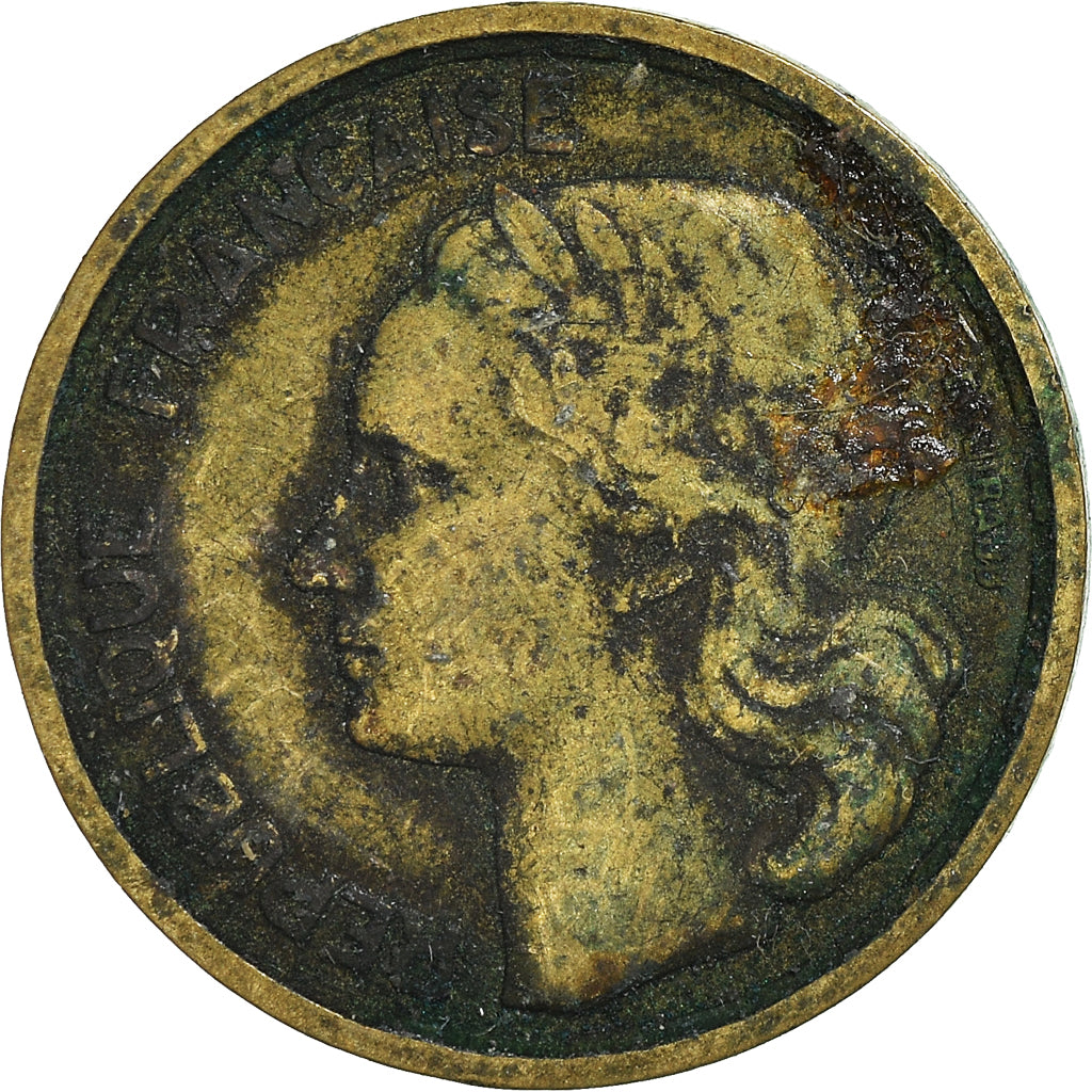 Münze, Frankreich, 10 Francs, 1957