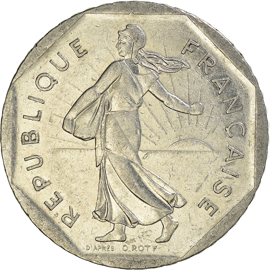 Moeda, França, 2 Francs, 1979