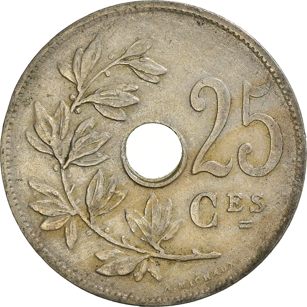 Moneta, Belgio, 25 Centimes, 1927