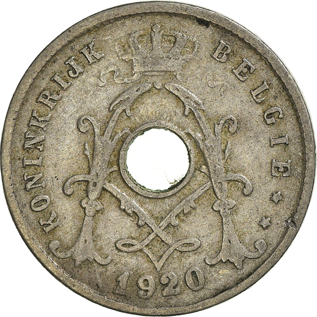 Coin, Belgium, 5 Centimes, 1920