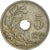 Monnaie, Belgique, 5 Centimes, 1920