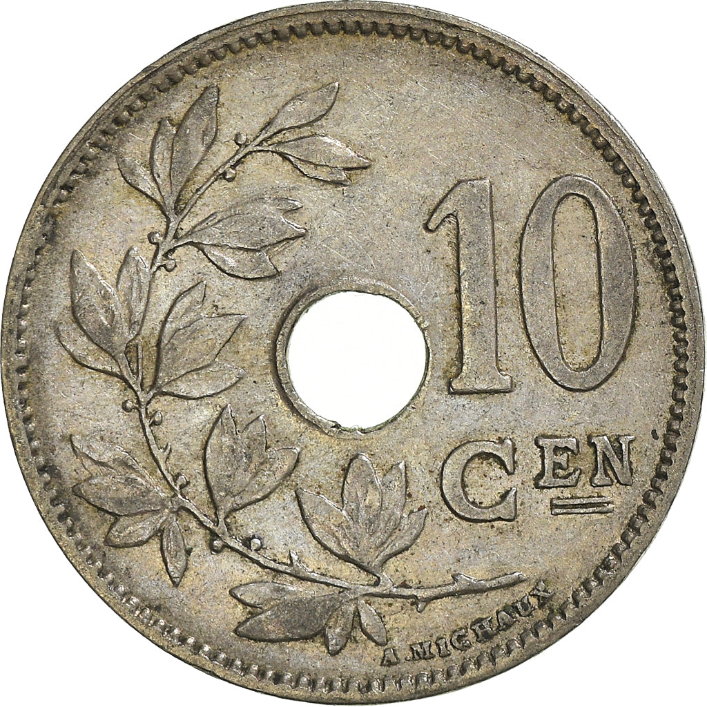 Münze, Belgien, 10 Centimes, 1928