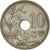 Moneda, Bélgica, 10 Centimes, 1928