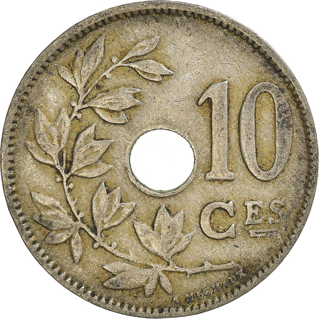 Moneta, Belgia, 10 Centimes, 1923