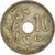 Monnaie, Belgique, 10 Centimes, 1923