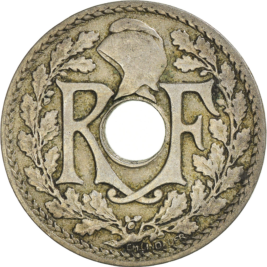 Munten, Frankrijk, 25 Centimes, 1918