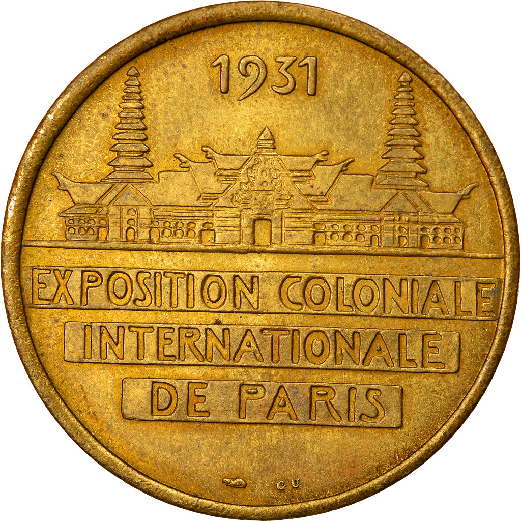 France, Médaille, Exposition Coloniale Internationale, Paris 1931, Océanie