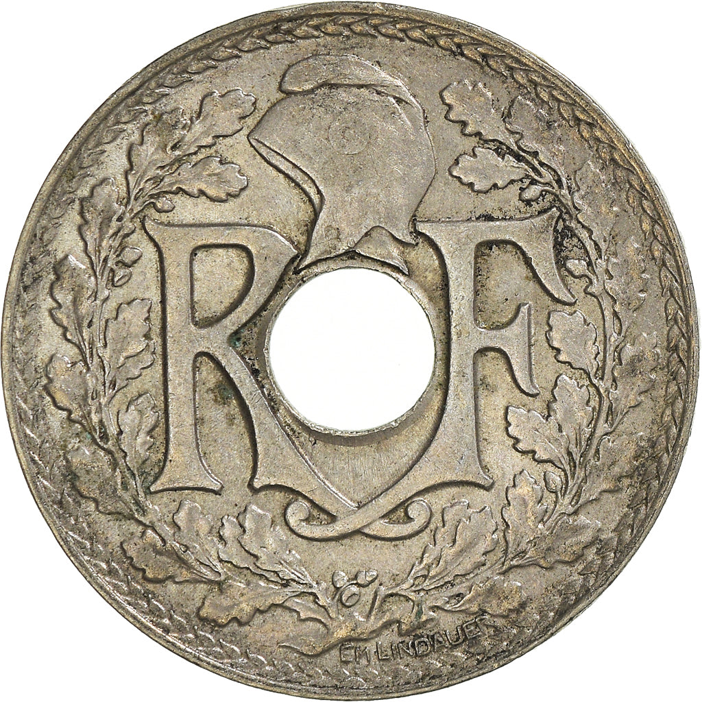 Munten, Frankrijk, 25 Centimes, 1933