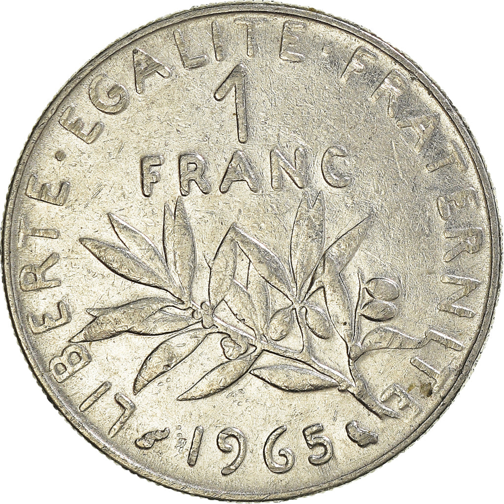 Moeda, França, Franc, 1965