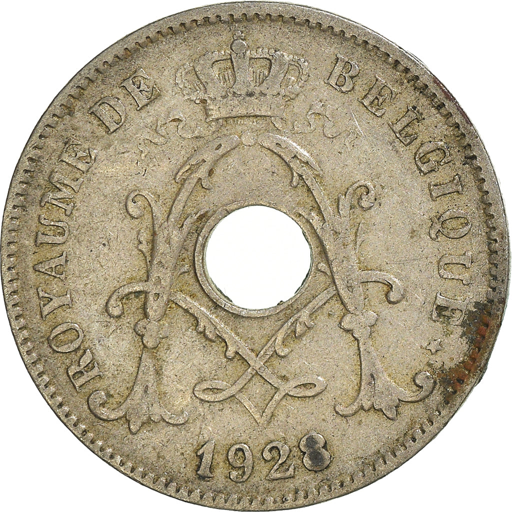 Munten, België, 10 Centimes, 1928