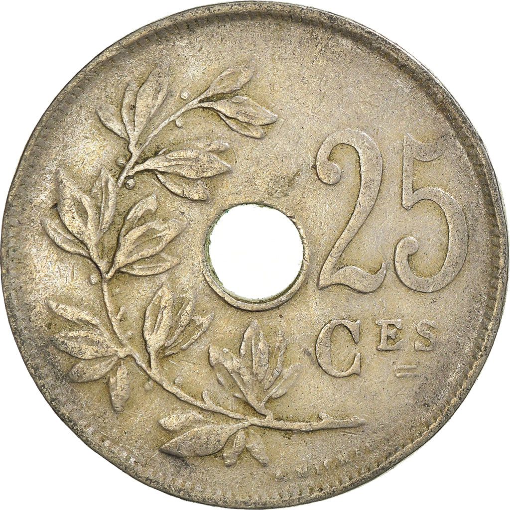 Moneta, Belgio, 25 Centimes, 1923